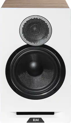 ELAC - Debut Reference Bookshelf Speakers - White/Oak