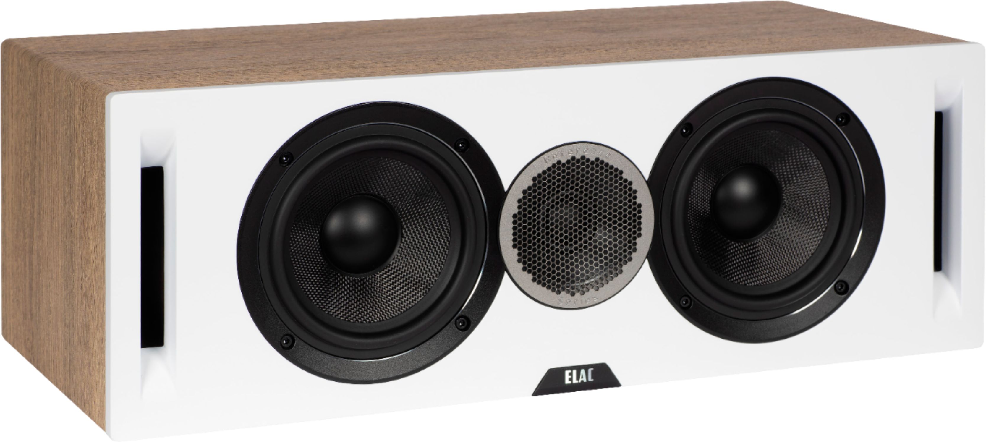 Angle View: ELAC - Debut Reference Center Speaker - White/Oak