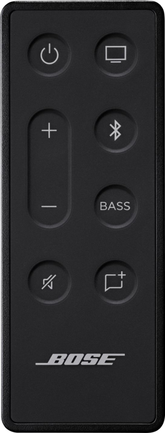 Bose - TV Speaker Bluetooth Soundbar - Black