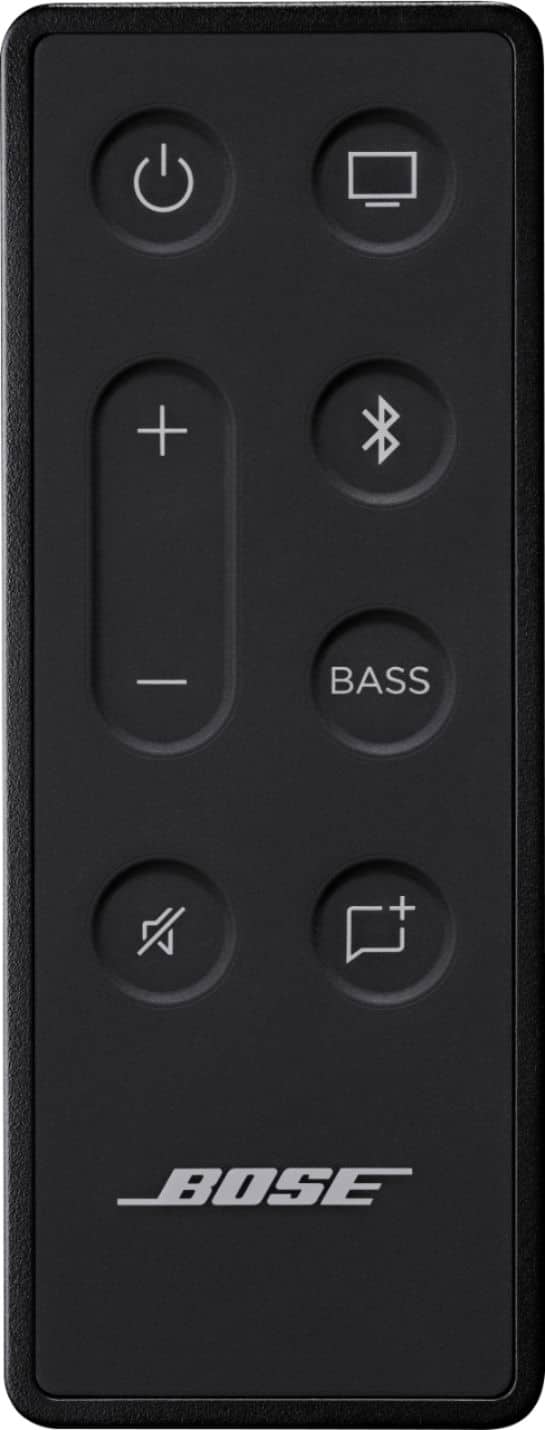 Alt View 13. Bose - TV Speaker Bluetooth Soundbar - Black.