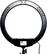 Alt View 12. Savage - 17" Vlogger Ring Light - black.