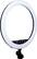 Left. Savage - 17" Vlogger Ring Light - black.
