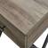 Alt View 12. Walker Edison - Brin 18" X Leg 1 Drawer Metal and Wood Side Table - Grey Wash.
