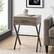 Alt View 14. Walker Edison - Brin 18" X Leg 1 Drawer Metal and Wood Side Table - Grey Wash.