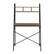 Alt View 11. Walker Edison - Mid Century Modern Ladder Computer Desk - Rustic Oak.