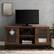 Alt View 2. Walker Edison - Urban Modern TV Stand for Most TVs Up to 60" - Dark Walnut.