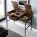 Alt View 12. Walker Edison - Lift Top Tablet Storage Computer Desk - Dark Walnut.