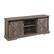 Angle. Walker Edison - 70" Sliding Barn Door TV Console - Gray.