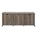 Alt View 2. Walker Edison - 70" Sliding Barn Door TV Console - Gray.
