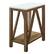 Angle. Walker Edison - Narrow A Frame Side Table - Walnut.