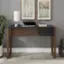 Alt View 11. Walker Edison - Modern Fluted Storage Drawer Wood Computer Desk - Black.