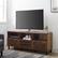 Alt View 2. Walker Edison - Modern Slat Door TV Stand for Most Flat-Panel TV's up to 65" - Dark Walnut.