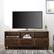 Alt View 3. Walker Edison - Modern Slat Door TV Stand for Most Flat-Panel TV's up to 65" - Dark Walnut.