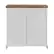 Alt View 11. Walker Edison - 32" Rustic Farmhouse Buffet - Solid White/Rustic Oak.