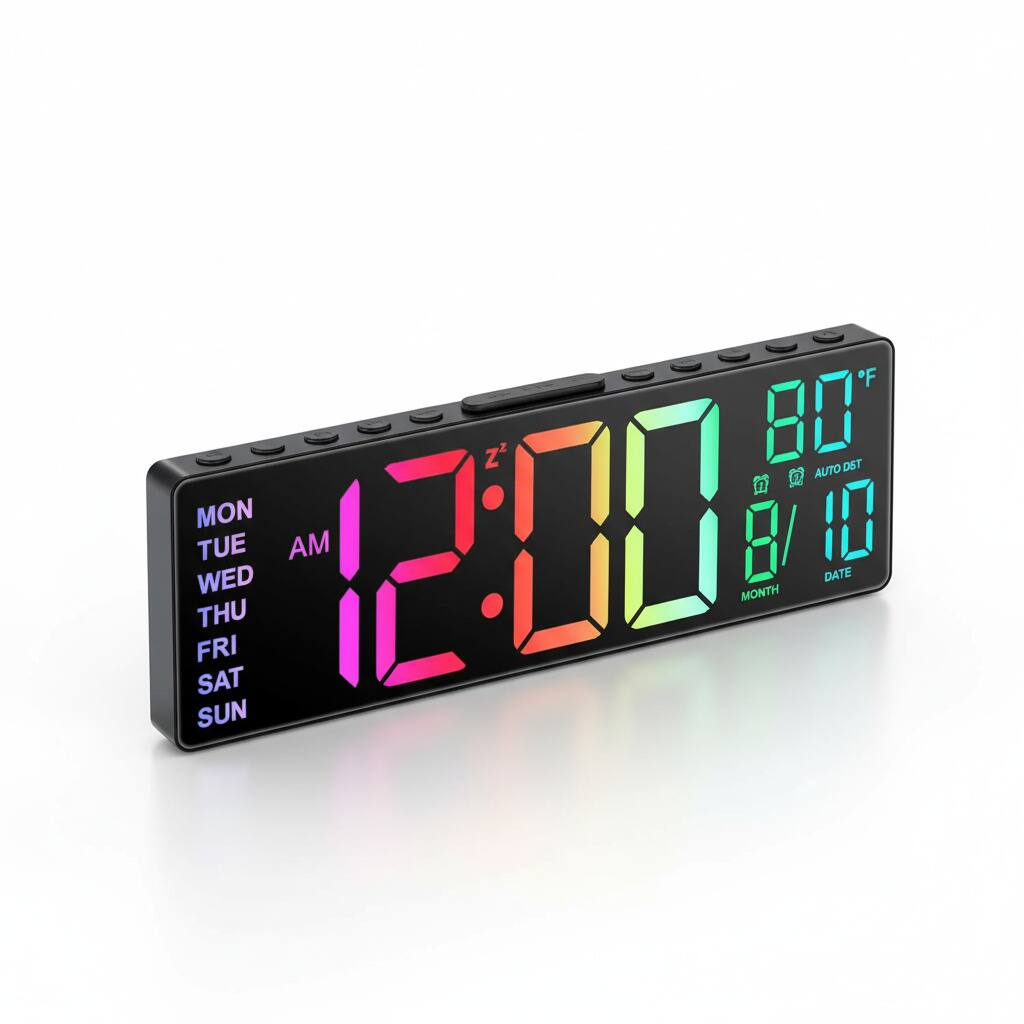 12:00 AM  
80°F  
8/10  
AUTO DST  
MONTH DATE