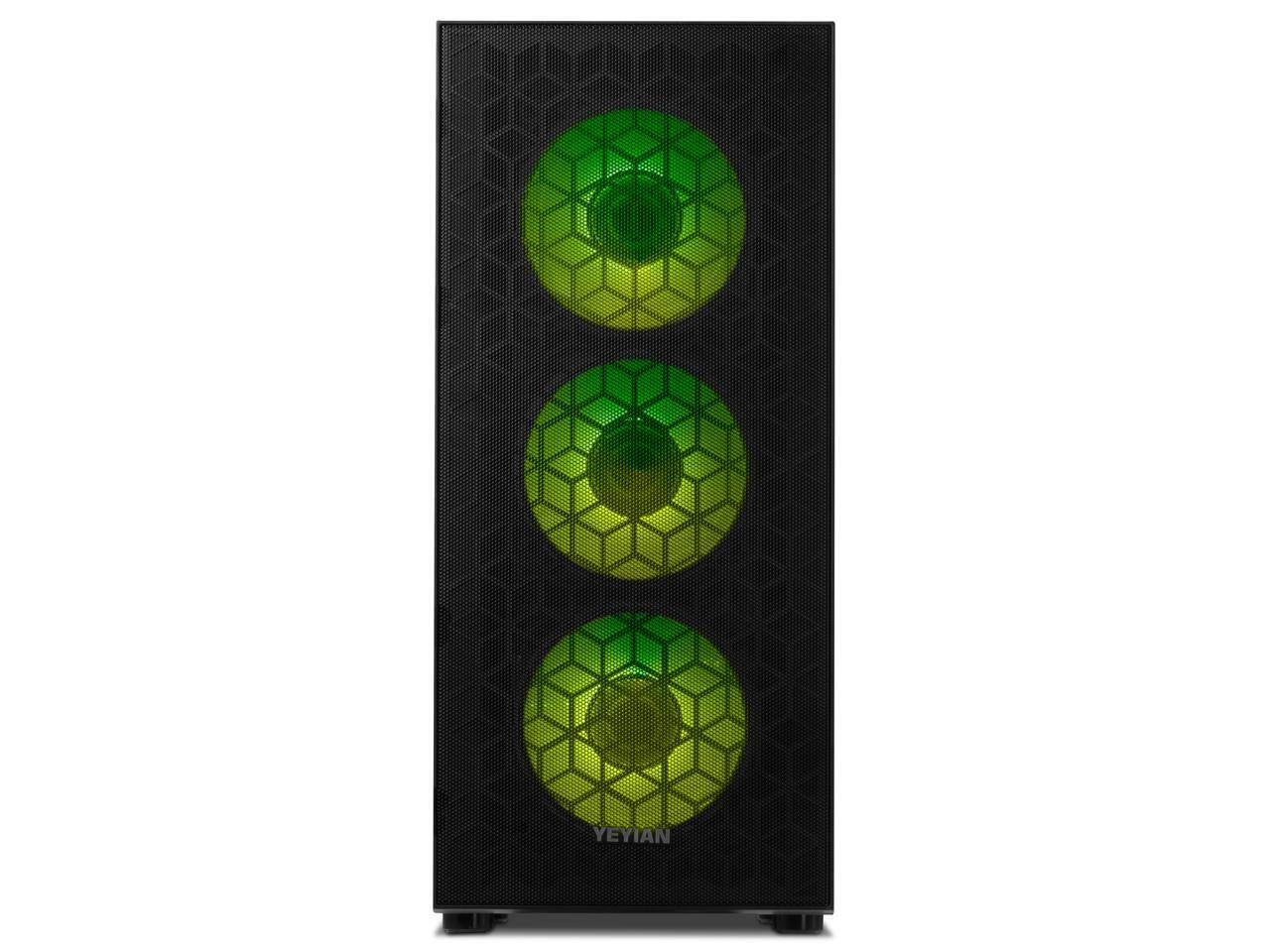 Alt View 5. YEYIAN - YEYIAN Gaming Desktop PC YUMI INTEL Core i5-14400F GeForce RTX5060 8GB 16GB DDR5 1TB SSD 650W Gold PSU Windows 11 Home.