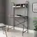 Alt View 12. Walker Edison - Mid Century Modern Ladder Computer Desk - Dark Walnut.