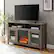 Alt View 12. Walker Edison - 58" Tall Glass Two Door Soundbar Storage Fireplace TV Stand for Most TVs Up to 65" - Grey Wash.