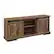 Angle. Walker Edison - Rustic Farmhouse Sliding Door TV Stand for Most Flat-Panel TV's up to 78" - Rustic Oak.