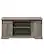Front. Walker Edison - Modern Beadboard TV Stand Cabinet for Most Flat-Panel TV's Up to 65" - Grey Wash.