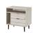 Angle. Walker Edison - 25" Modern Storage Side Table - Birch.