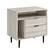 Left. Walker Edison - 25" Modern Storage Side Table - Birch.