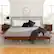 Alt View 11. Walker Edison - King Mid Century Modern Solid Wood Spindle Bed Headboard - Wood.