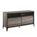 Angle. Walker Edison - Industrial Rustic Sliding Door TV Stand for Most Flat-Panel TV's up to 60" - Grey Wash.
