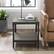 Alt View 12. Walker Edison - Rustic Wood End Side Table, Set of 2 - Slate Grey.