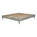 Angle. Walker Edison - Solid Wood King Platform Bed.