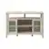 Front. Walker Edison - Tall Storage Buffet TV Stand for TVs up to 55" - White Oak.