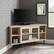 Alt View 2. Walker Edison - Modern Corner TV Stand for Most TVs Up to 52" - White Oak.
