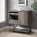 Alt View 15. Walker Edison - Mid Century Modern Record Player Cabinet - Grey Wash.