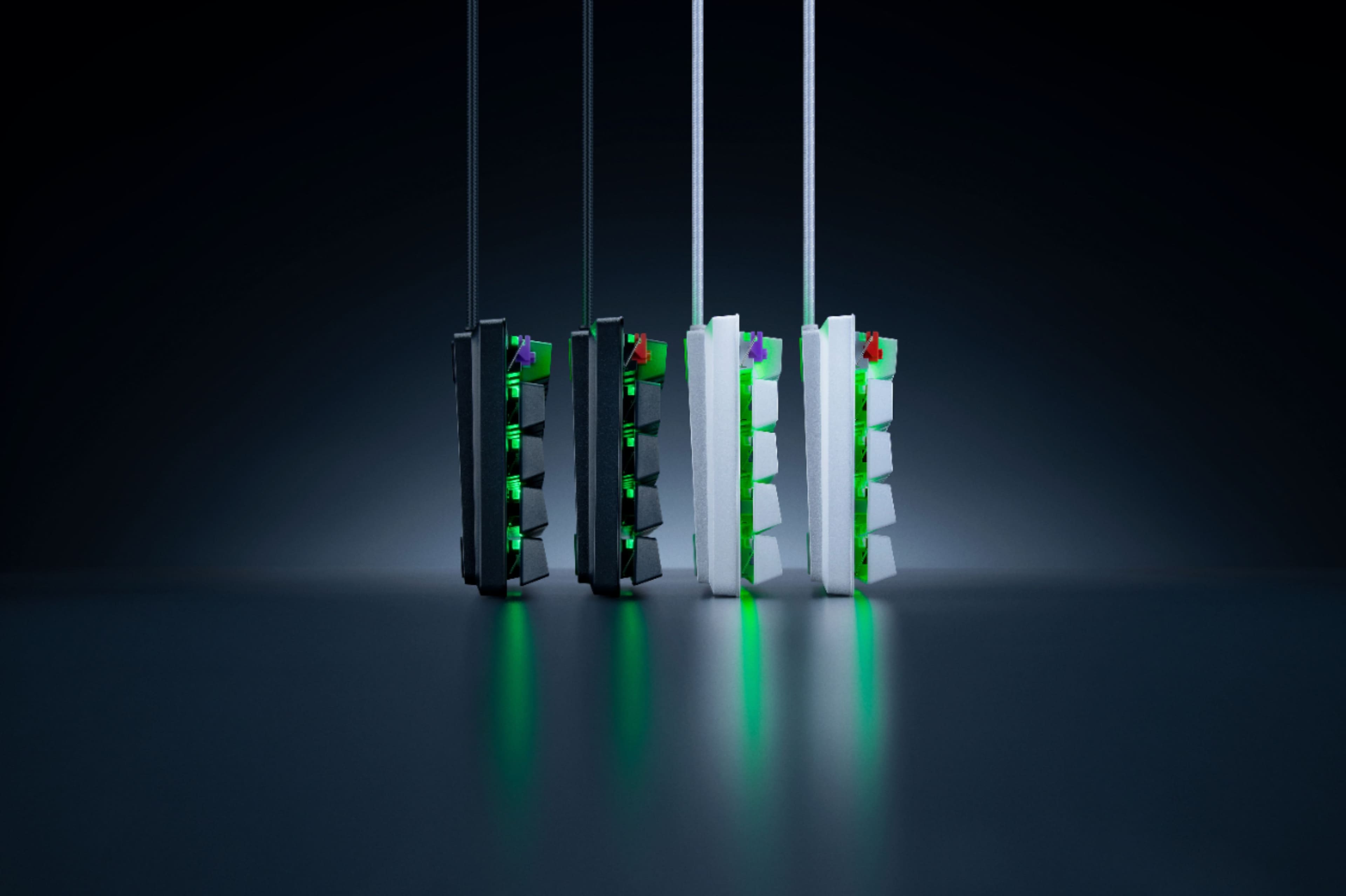 Alt View 19. Razer - Huntsman Mini 60% Wired Optical Clicky Switch Gaming Keyboard with Chroma RGB Backlighting - Black.