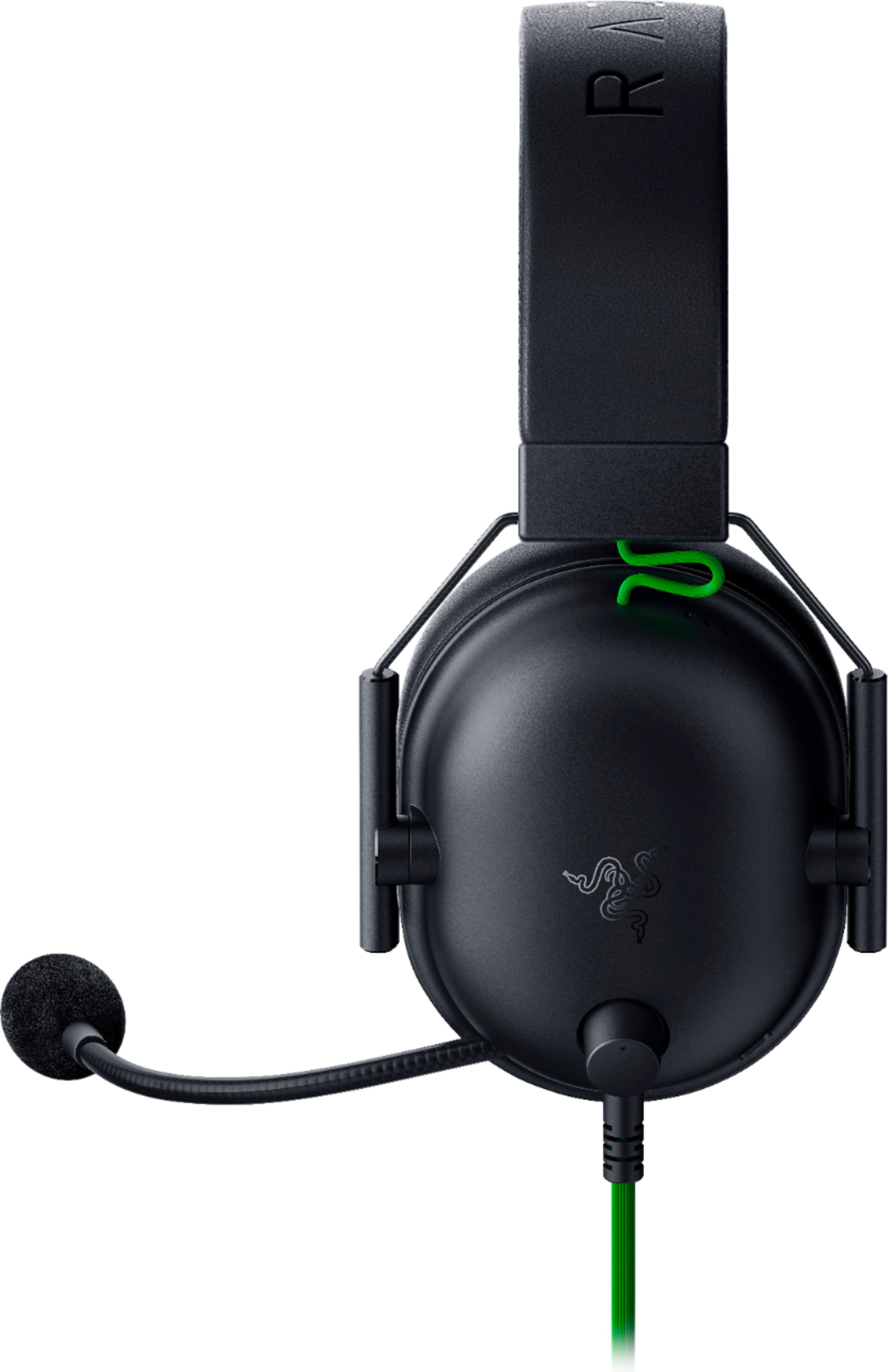 Razer BlackShark V2 X Gaming Headset: 7.1 Surround Sound - 50mm Drivers -  Memory Foam Cushion - For PC, PS4, PS5, Switch - 3.5mm Audio Jack - Black