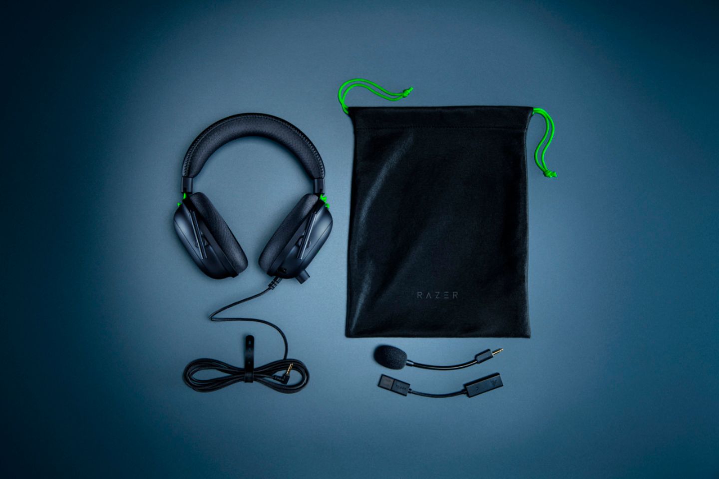 Zoom in on Alt View Zoom 19. Razer - BlackShark V2 Wired THX Spatial Audio Gaming Headset for PC, PS4, PS5, Switch, Xbox One, Series X|S - Black.