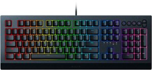 Razer - Cynosa V2 Full Size Wired Membrane Gaming Keyboard with Chroma RGB Backlighting - Black