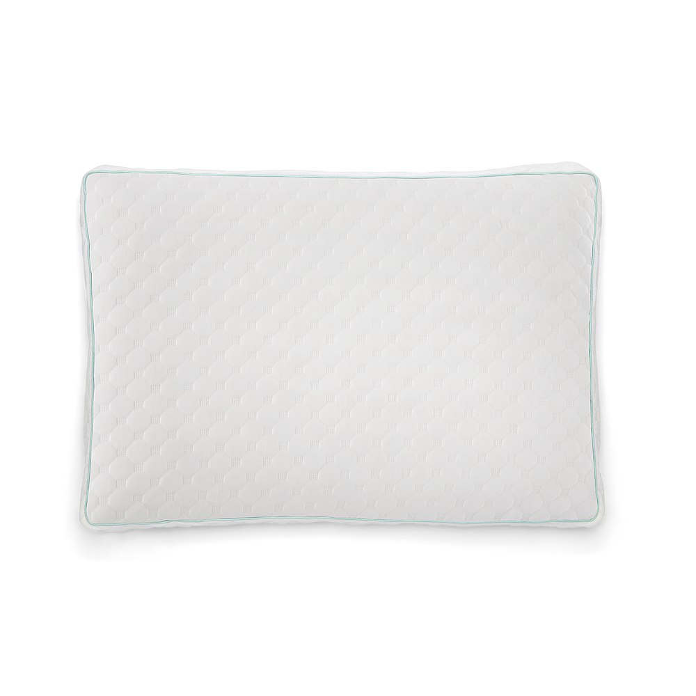Left View: Sealy - Essentials Custom Comfort Bed Pillow - White