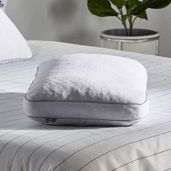 Sealy Essentials Custom Comfort Bed Pillow - White - Front_Zoom
