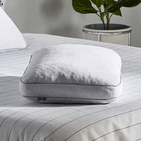 Front Zoom. Sealy - Essentials Custom Comfort Bed Pillow - White.