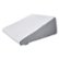 Angle Zoom. Sealy - Gel Memory Foam Wedge Pillow - White/Gray.