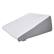 Angle. Sealy - Gel Memory Foam Wedge Pillow - White/Gray.
