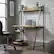 Angle. Sauder - North Avenue Desk With Hutch - Charter Oak.