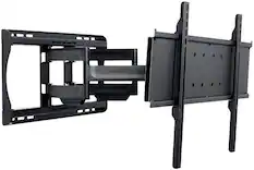 Angle. Peerless-AV - Articulating, Tilt TV Display Wall Mount For Most 42" - 75" TVs,Flat Panel Displays - Black.