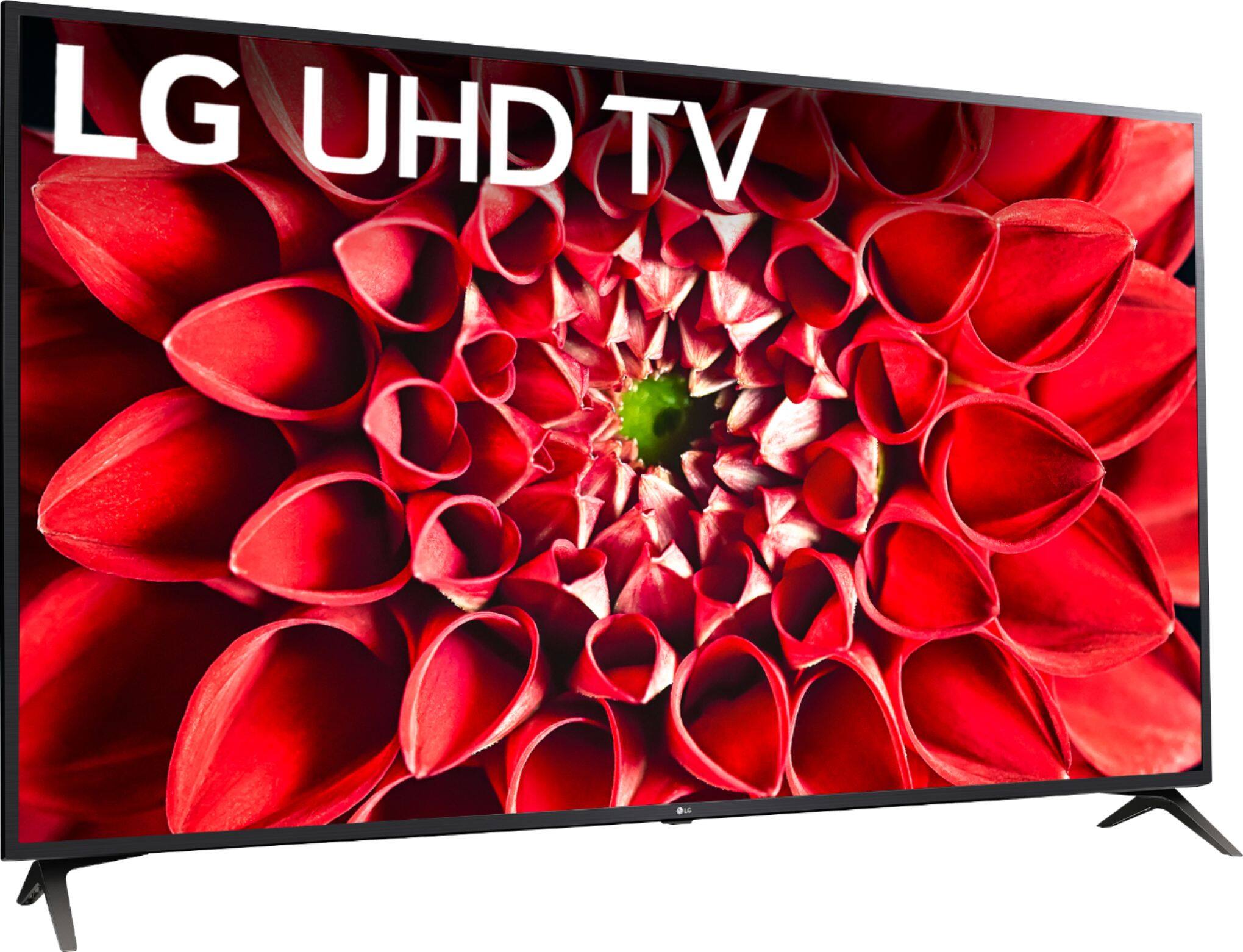 Angle. LG - 70" Class UN7070 Series LED 4K UHD Smart webOS TV - Black.