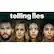 The image features four people, two men and two women, with their faces partially covered by a black rectangle. The text "Telling Lies" is displayed prominently in the upper part of the image. The people are positioned in a way that they are all visible, with two of them on the left side and two on the right side. The image appears to be a promotional poster or advertisement for a movie or show with the title "Telling Lies."