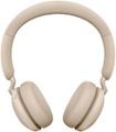 Alt View Zoom 11. Jabra - Elite 45h Wireless On-Ear Headphones - Gold Beige.