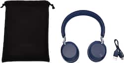 Jabra Elite 45h Wireless On Ear Headphones Navy 100-91800004-02 Jabra Elite 45h Wireless On Ear Headphones Navy 100-91800004-02