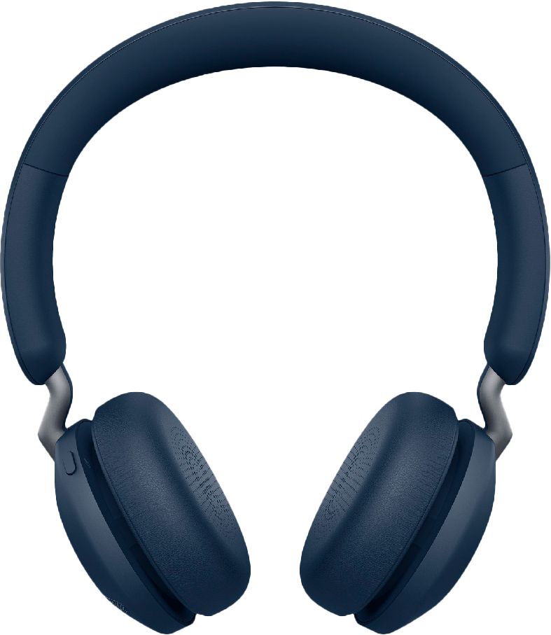 Best Buy: Jabra Elite 45h Wireless On-Ear Headphones Navy 100
