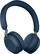 Left. Jabra - Elite 45h Wireless On-Ear Headphones - Navy.